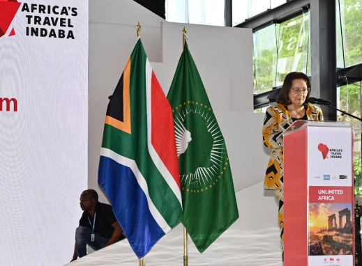 The Minister of Tourism, Patricia de Lille